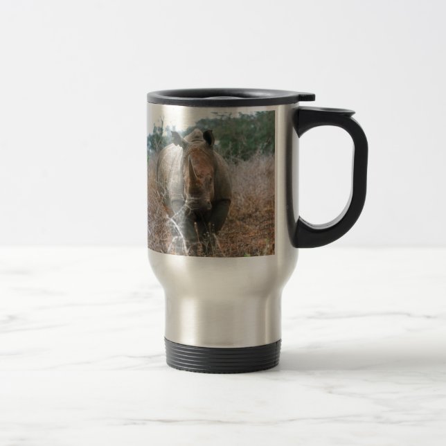 Charging Rhino Travel Mug (Right)