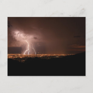 Charging Tucson Announcement Postcard