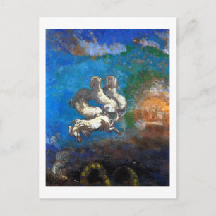 Chariot of Apollo, Redon Postcard
