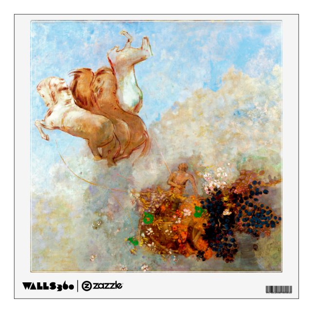 Chariot of Apollo, Redon Wall Decal (Front)