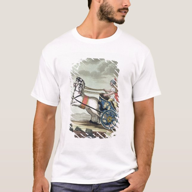 Charioteer, from 'L'Antica Roma', 1825 (colour lit T-Shirt (Front)