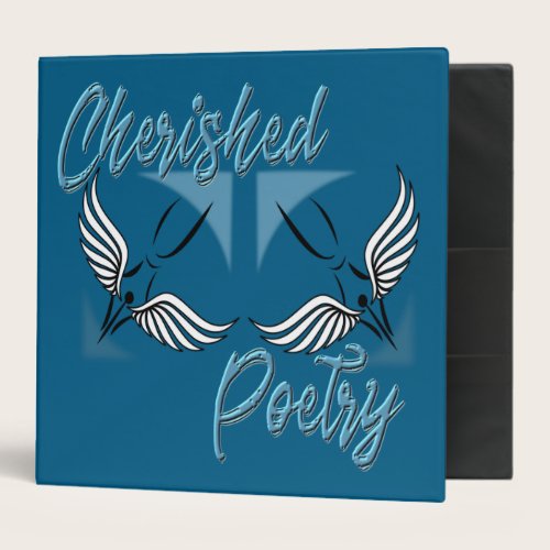 Charished Poetry 2" 3 Ring Binder