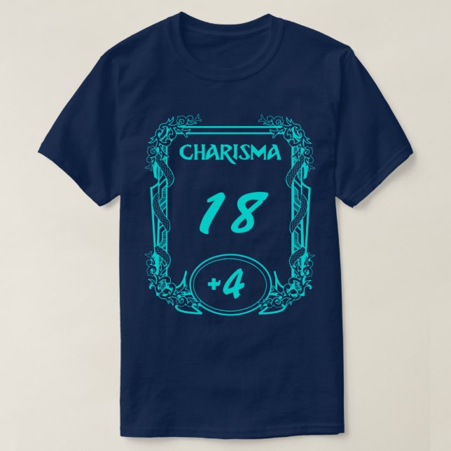 Charisma Stat T-Shirt (Design Front)