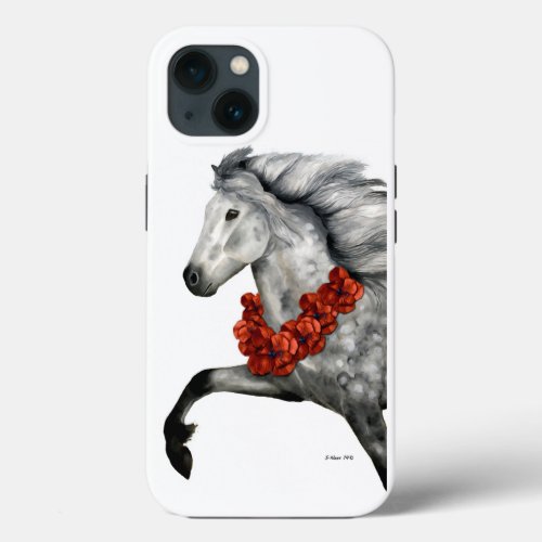 Charismatic Holiday Icelandic Horse iPhone 13 Case