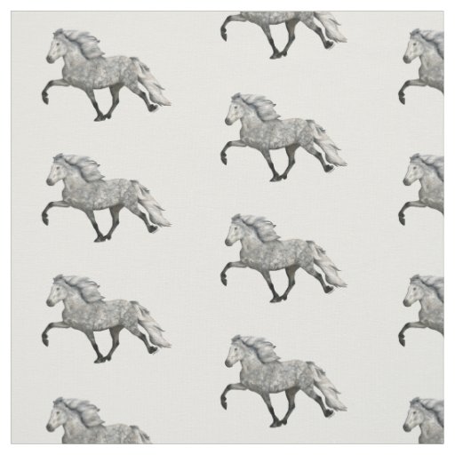 Charismatic  Icelandic Horse Fabric