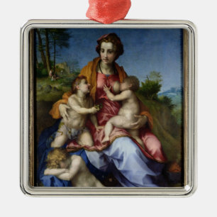Charity, 1518-19 metal ornament