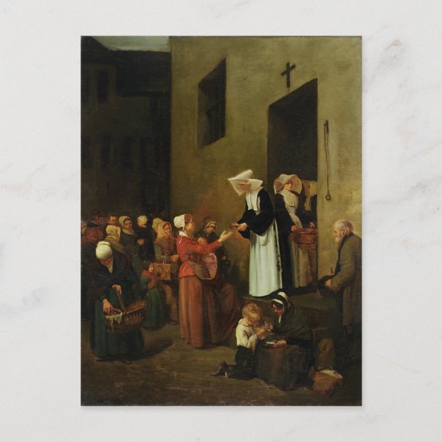 Charity, 1851 postcard (Front)