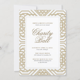 Charity Ball Party Invitation