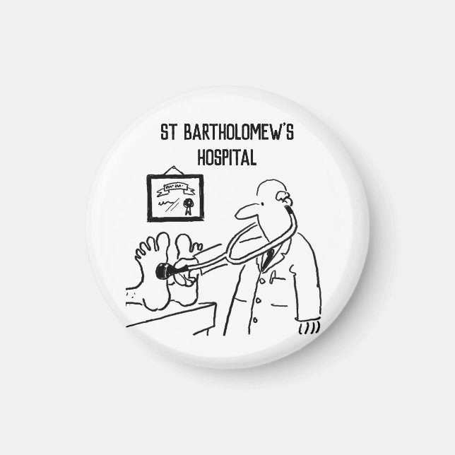 Charity Fund Raiser Gift Item Funny Magnet (Front)