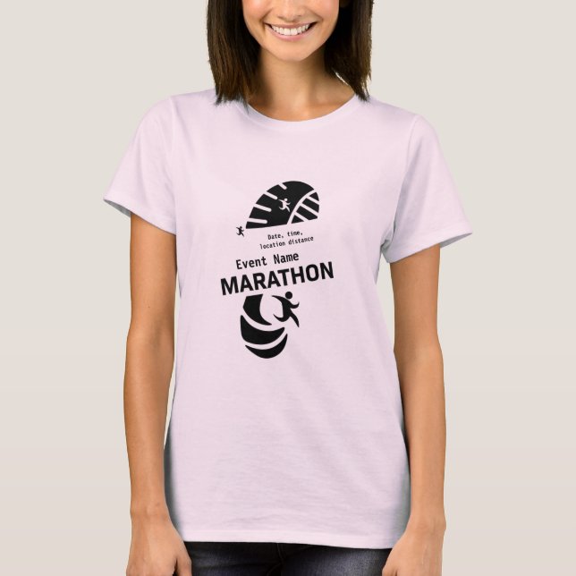 Charity marathon promotional event merch   T-Shirt (Front)