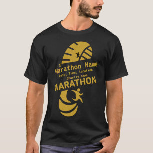 Charity marathon promotional event merchandize T-Shirt