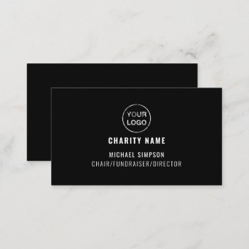 Charity Organization Logo  Organizer  Business Card by TheBusinessCardStore at Zazzle