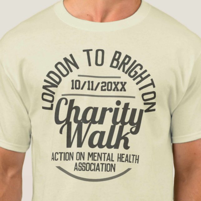 Charity Walk or Other Event T-Shirt (Creator Uploaded)