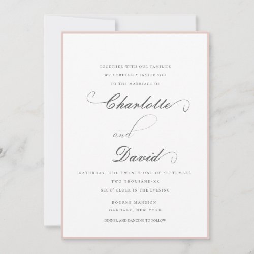 CharlF  Grey Cordially Invite You Wedding