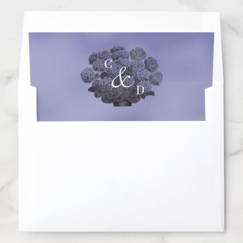 Charl FL Ship Cove Monogram Wedd Envelope Liner