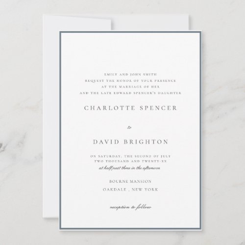 CharlHGreyStep_Parent and Deceased Parent Wedd Invitation