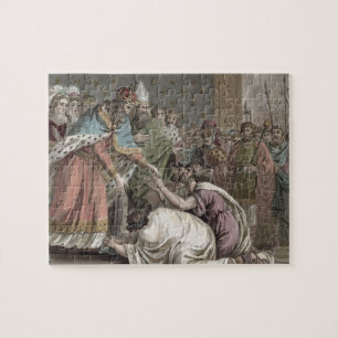 Charlemagne (742-814) Receives the Ambassadors fro Jigsaw Puzzle