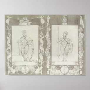 Charlemagne and Heymon, 1804-5 Poster