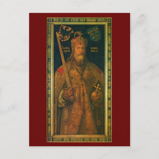 Charlemagne by Durer Postcard
