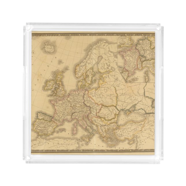 Charlemagne Empire Acrylic Tray (Front)