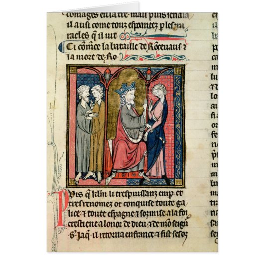 Charlemagne sending Ganelon (Front)
