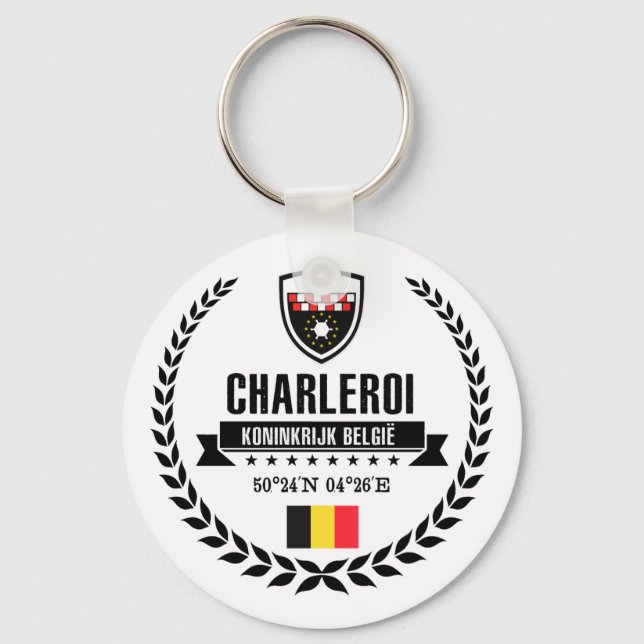 Charleroi Keychain (Front)