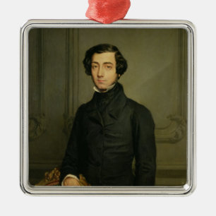 Charles-Alexis-Henri Clerel de Tocqueville  1850 Metal Ornament
