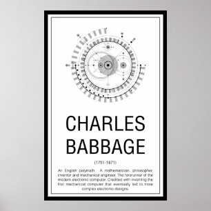 Charles Babbage Poster