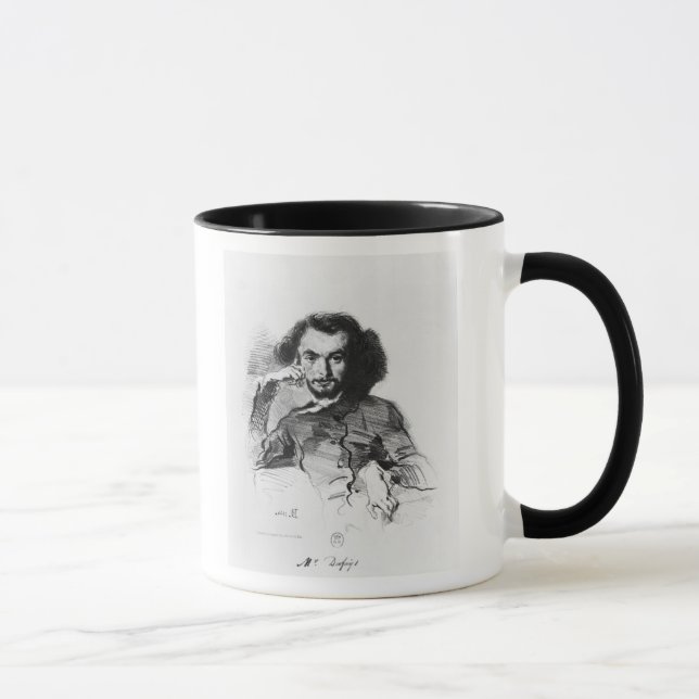 Charles Baudelaire  1844 Mug (Right)