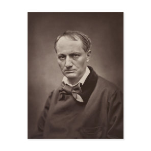 Charles Baudelaire by Étienne Carjat Postcard