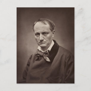 Charles Baudelaire by Étienne Carjat Postcard