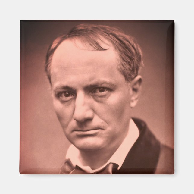 Charles Baudelaire Magnet (Front)