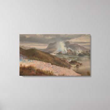 Charles Blomfield - Pink Terraces Canvas Print by niceartpaintings at Zazzle