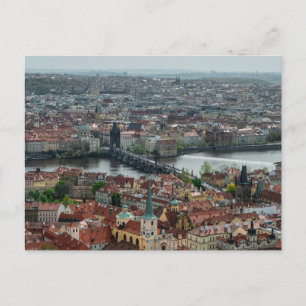 Charles Bridge in Prague - Czech Republic Postcard