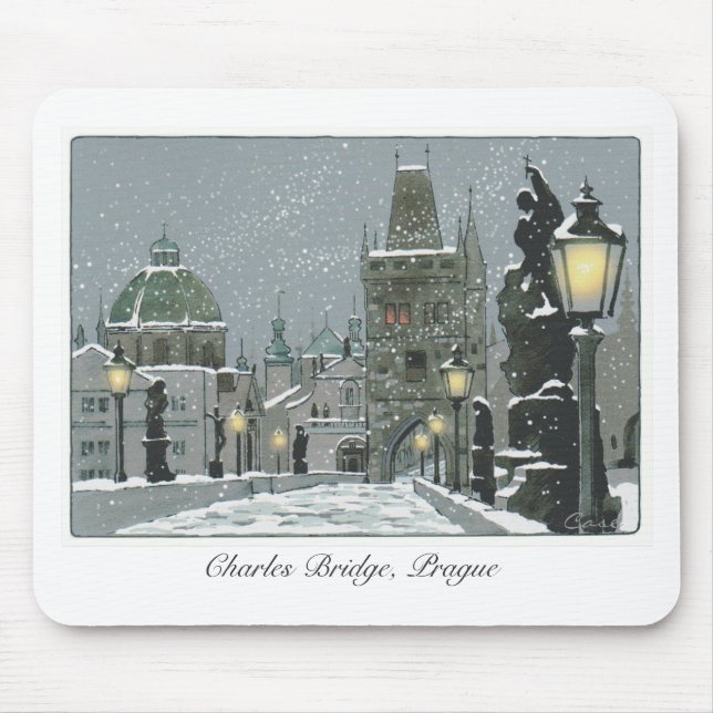Charles Bridge mousepad (Front)