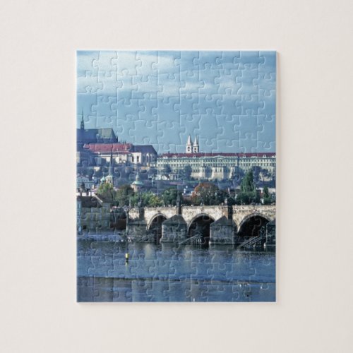 Charles Bridge Prague Castle  Jigsaw Puzzle
