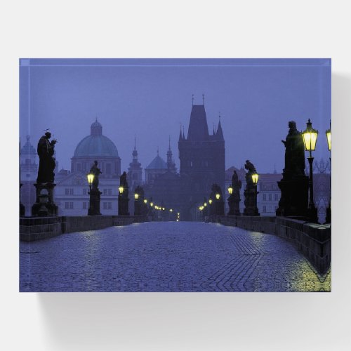 Charles Bridge Prague Paperweight