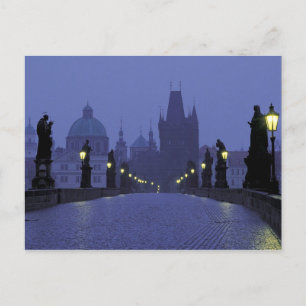 Charles Bridge - Prague Postcard