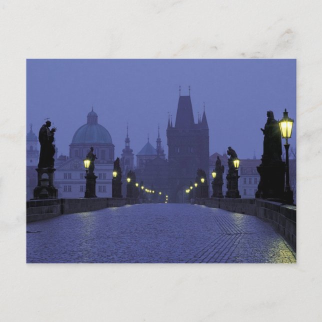 Charles Bridge - Prague Postcard (Front)