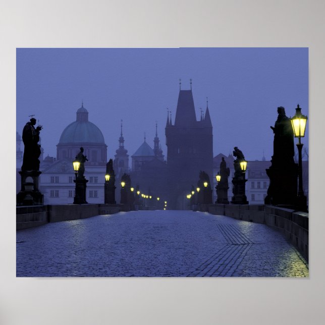 Charles Bridge Prague Poster (Front)