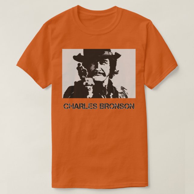 Charles Bronson T-Shirt (Design Front)