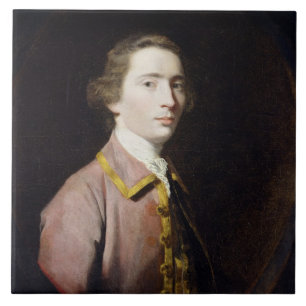 Charles Carroll of Carrollton, c.1763 (oil on canv Ceramic Tile