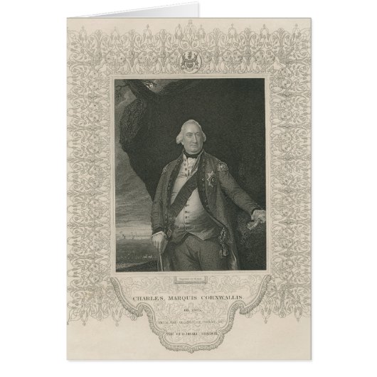 Charles Cornwallis Cards (Front)