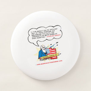 Charles Darwin Academic Freedom Wham-O Frisbee