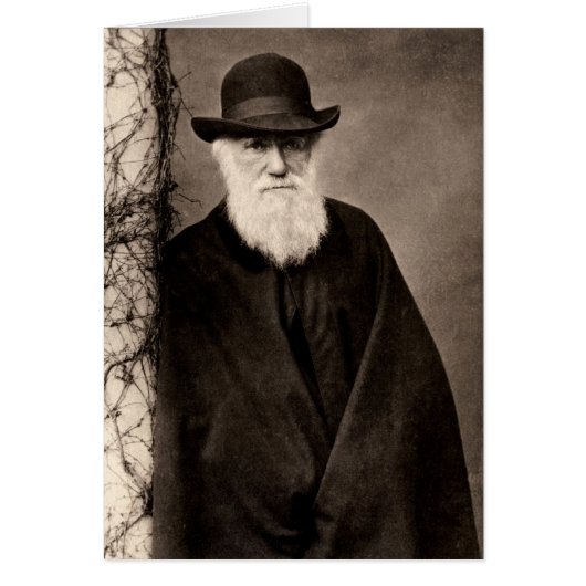 Charles Darwin card (Front)