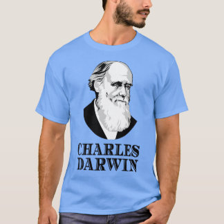 Charles Darwin Evolution Botanist Zoologist T-Shirt