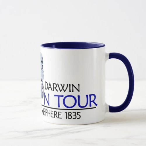 Charles Darwin Evolution Tour MugStein Mug