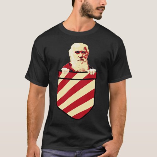 Charles Darwin In My Pocket T_Shirt