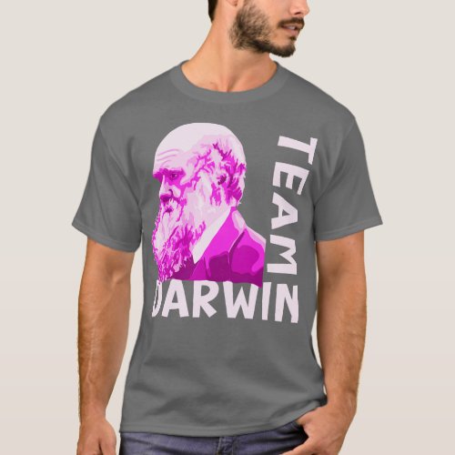 Charles Darwin Portrait T_Shirt