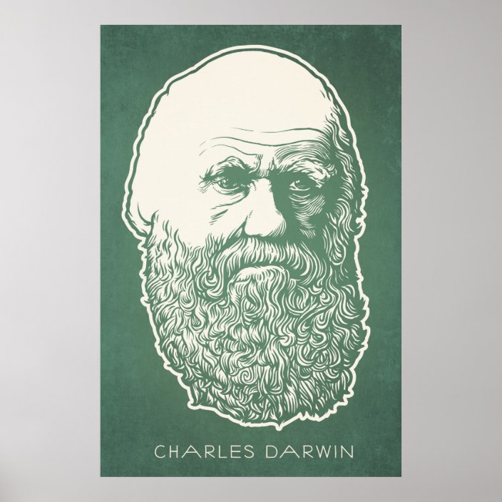 Charles Darwin Poster | Zazzle.com